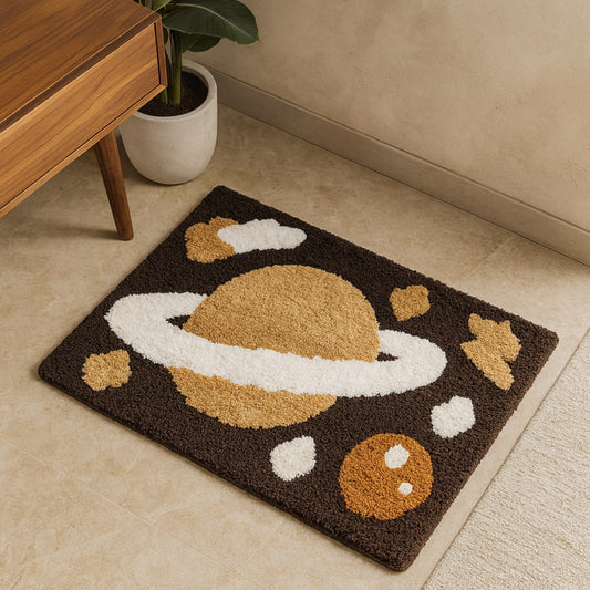 Elegant Weavers Newton Brown Mat - Brown - 40 x 60 cm