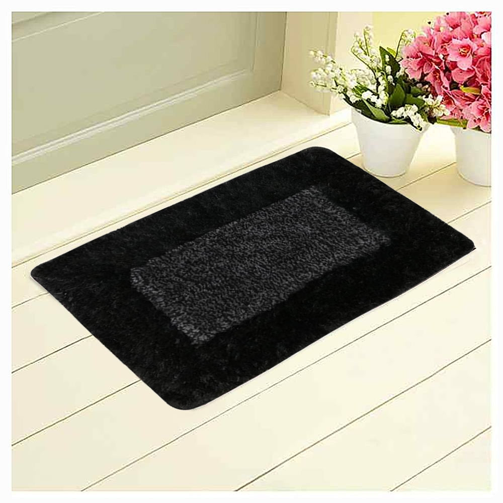 Elegant Weavers Primier Rug Doormat (Brown & Beige) - 40x60 cm - Black & Grey