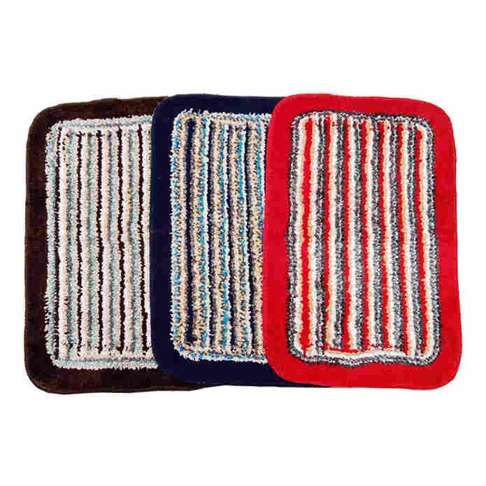 Elegant Weavers Rally Bathmat 38x58 cm - Assorted - 3 U