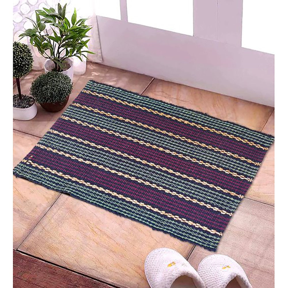 Elegant Weavers Salina Door Mat (Assorted) 38x58 cm - Set Of 3 - 3 U