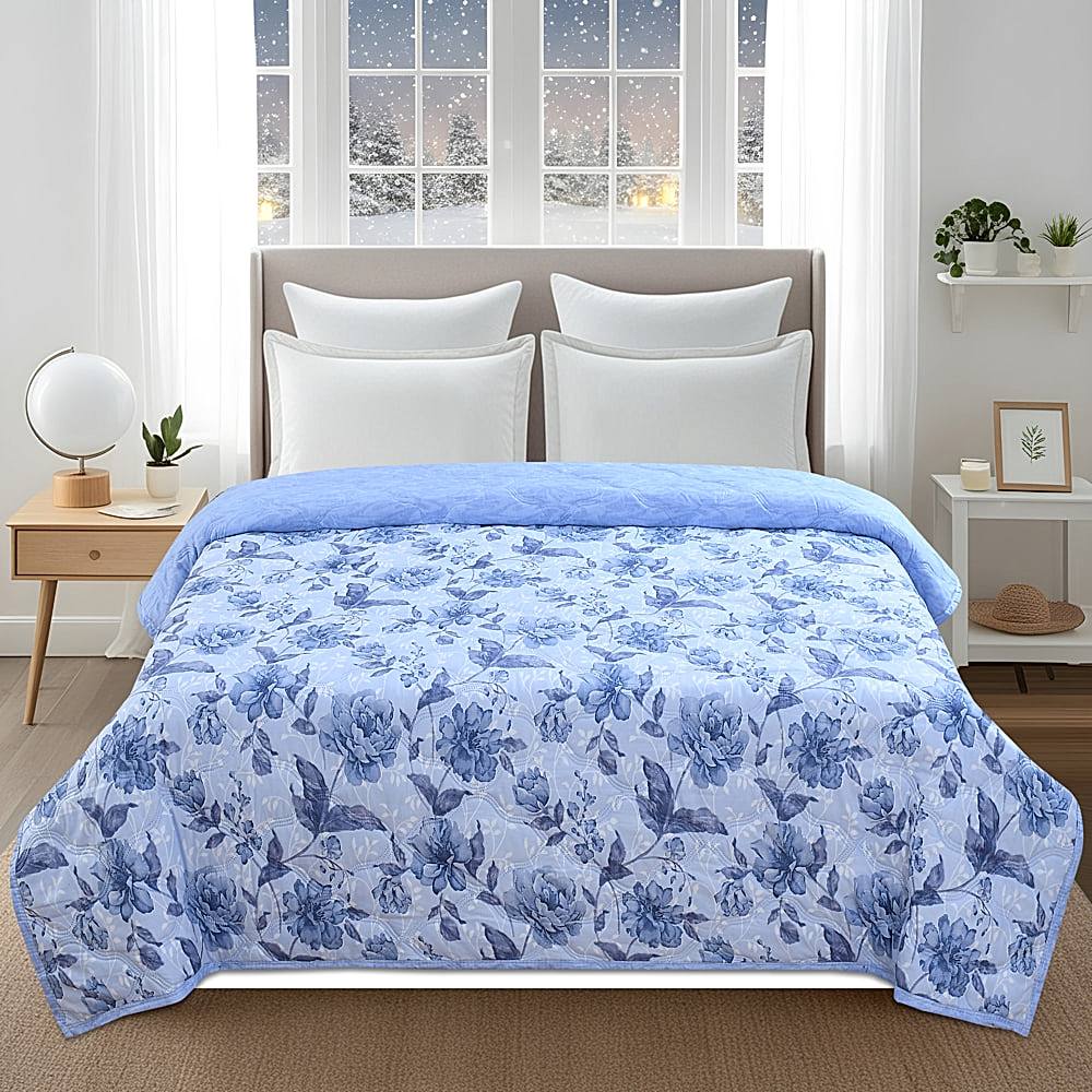 GoHome Alaxia Joy Double Comforter CDB01 (Lavender) 7 x 6.5 ft - 1 U