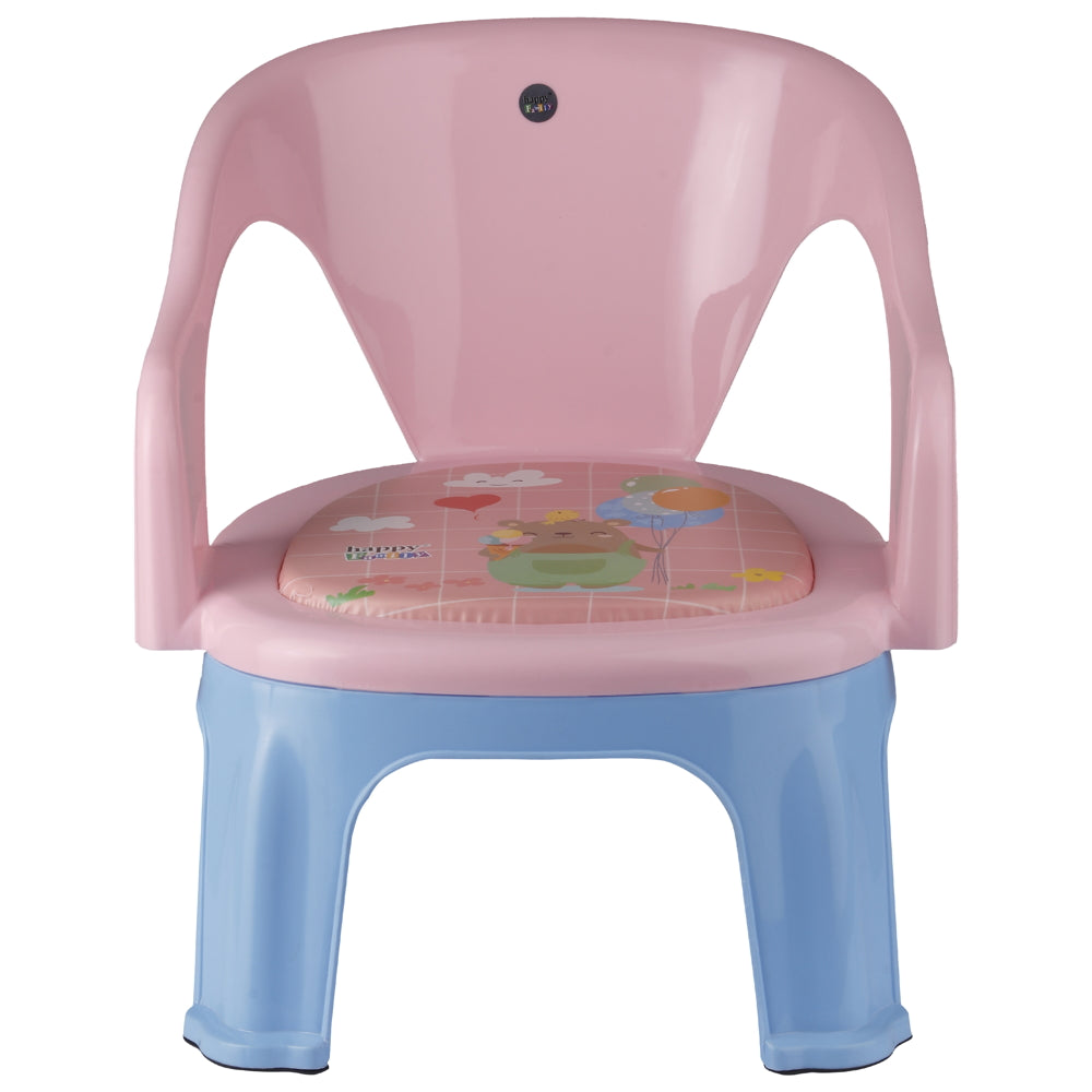 Happy Family Kiddy Cushioned Baby Chair (Pink) - 1 U
