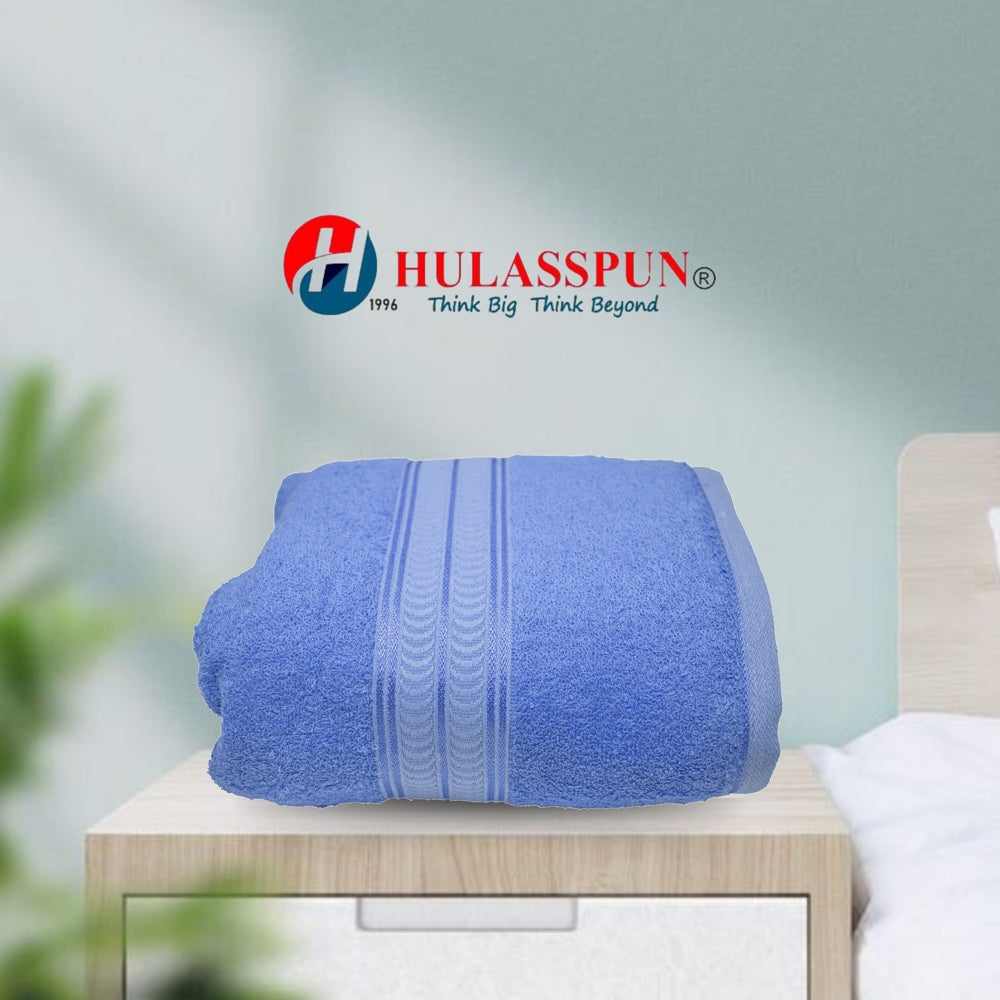 Hulasspun Aster Bath Towel GSM 410 - 70x140 cm (Blue) - 1 U