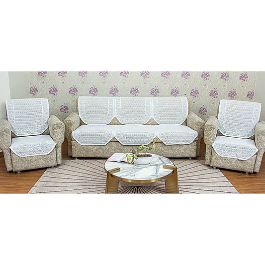 MHF Sofa Slip Cover Galaxy 02 - White - 6 U