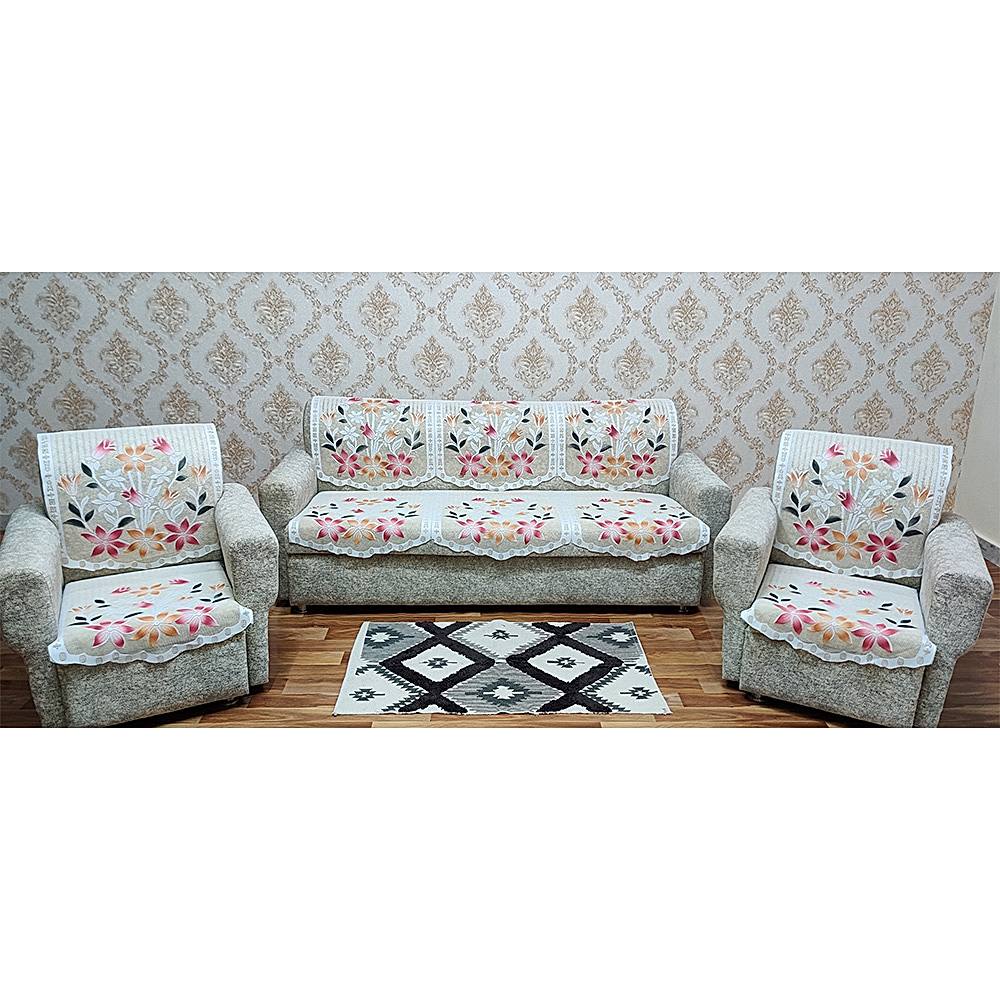 MHF Sofa Slip Cover Sunshine 02 - Multicolour - 6 U