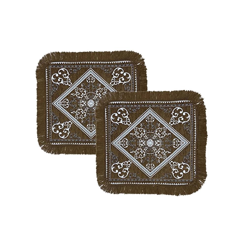 MHF Surya Geometric Aasan Mat 06 (Mouse) 56 x 56 cm - 1 Unit