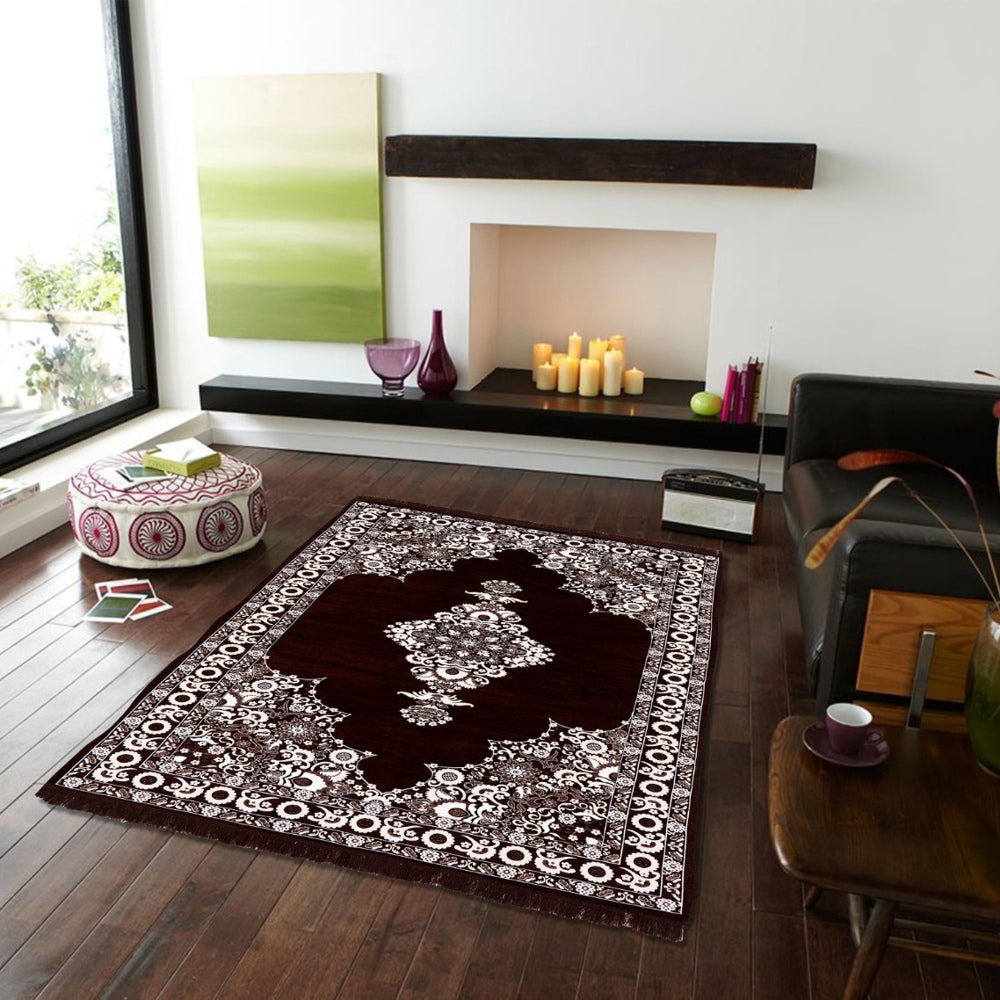 MHF Tulip Flooring Carpet Mat - Brown - 1 U