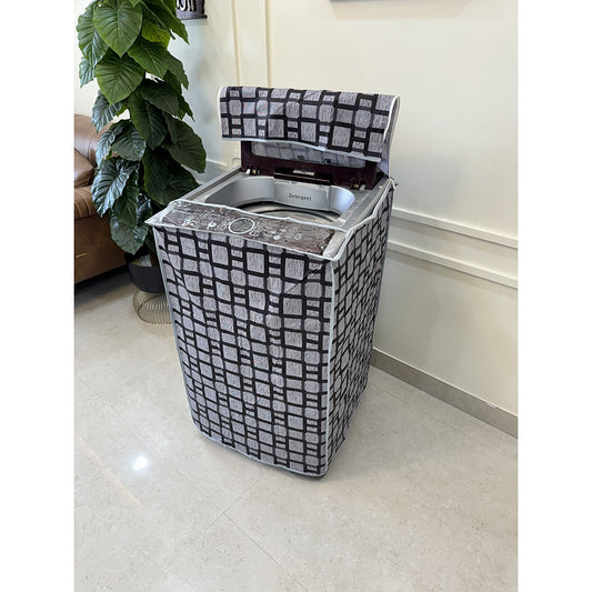 Saaks Top Load Washing Machine Cover - Checks - 1 U