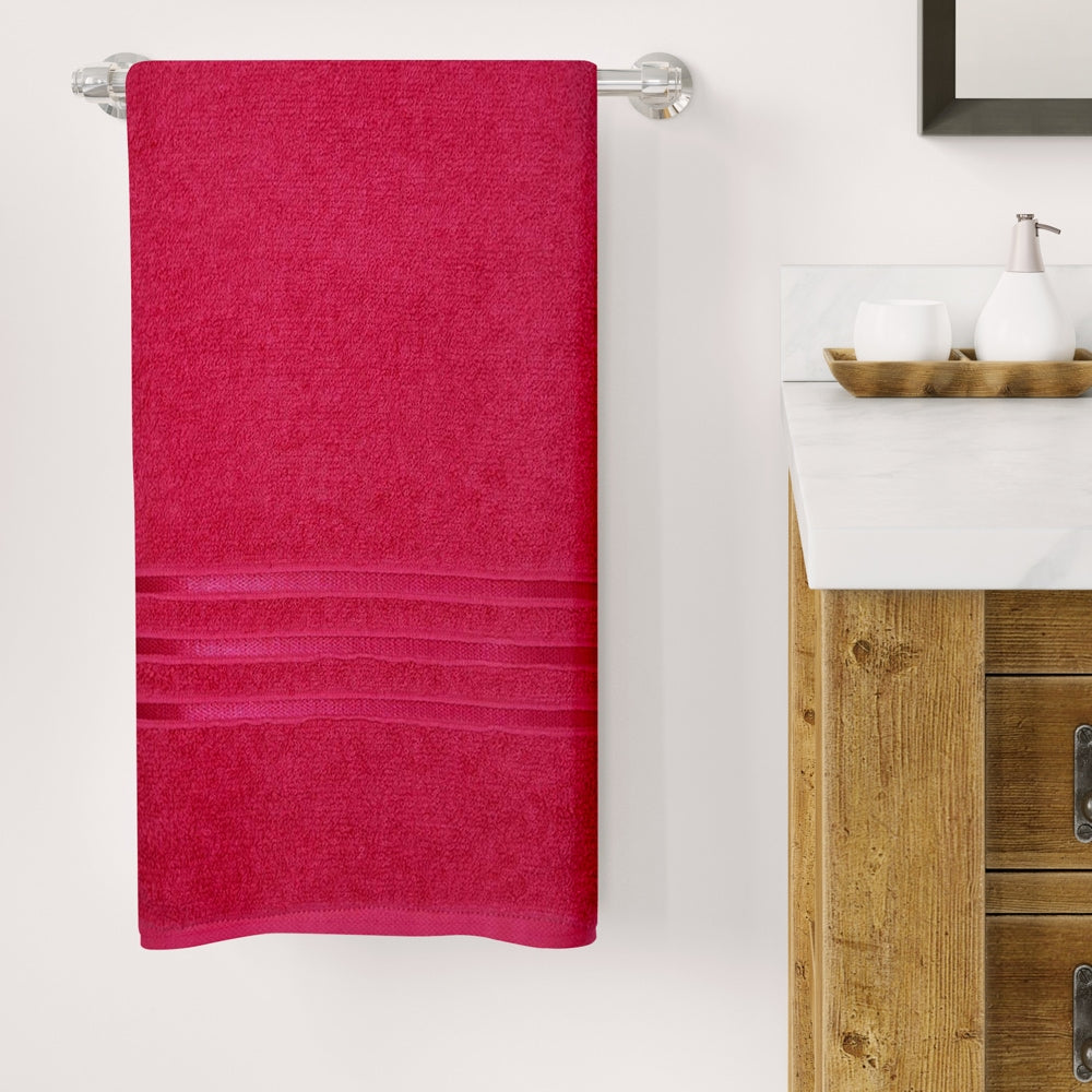 Trident CL Bath Towel 400 GSM (Candy Glow) - 70x140 cm - 1 U