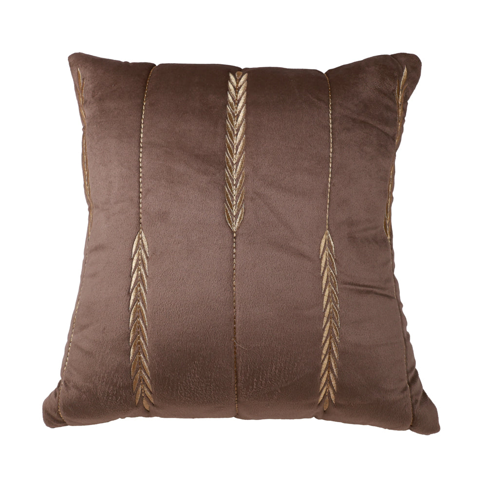 VAA Raindrop Stripes Holland Cushion Cover D23 (Brown) - 40x40 CM - 1 U
