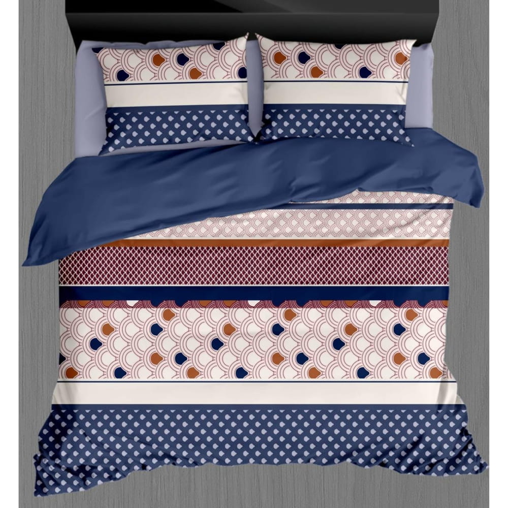 VAA Regular Multiniddle Double Comforter (Multicolour) - 213 x 223 cm - 1 Unit