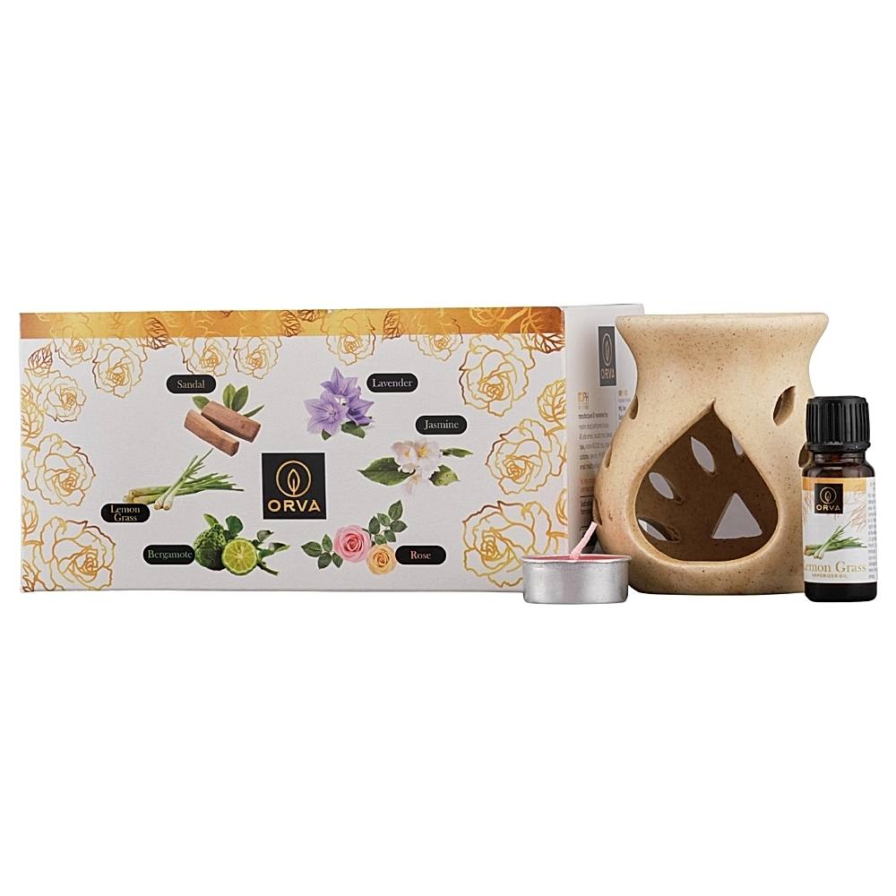 Zed Black Orva Vaporizer Oil & Diffuser Combo - Lemon Grass - 1 Unit