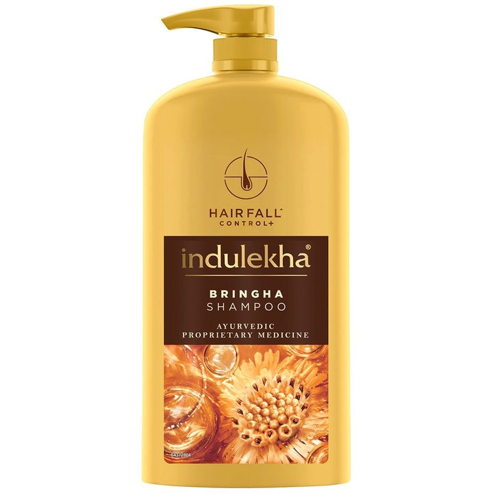 Indulekha Bringha Shampoo - Proprietary Ayurvedic Medicine for Hairfall - 1L