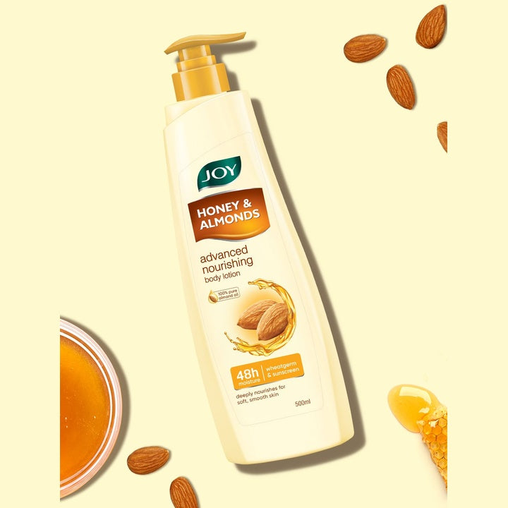 JOY Honey & Almonds Advanced Nourishing Body Lotion 500ml