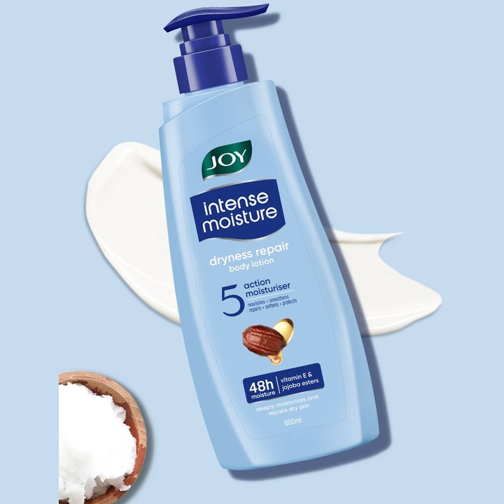JOY Intense Moisture Summer Body Lotion For Dry Skin With Shea Butter - 600ml