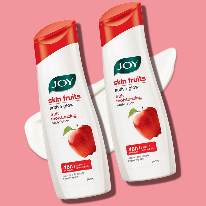JOY Set Of 2 Skin Fruits Moisturizing Body Lotion - 300 ml Each