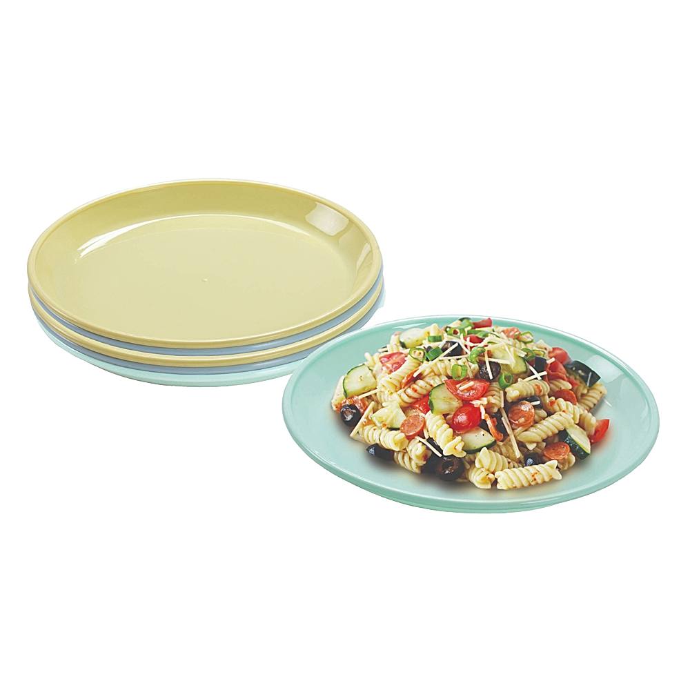 ALL Time Treats Plate - Custard White Soft Mint - 6 U