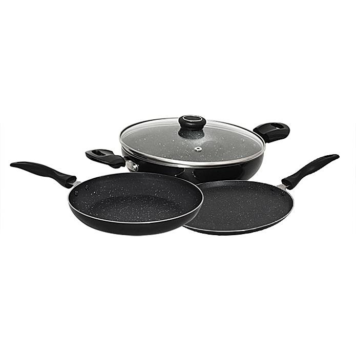 Anjali Fab Non-Stick Granita Gift Set - 3 Pieces - 1 U