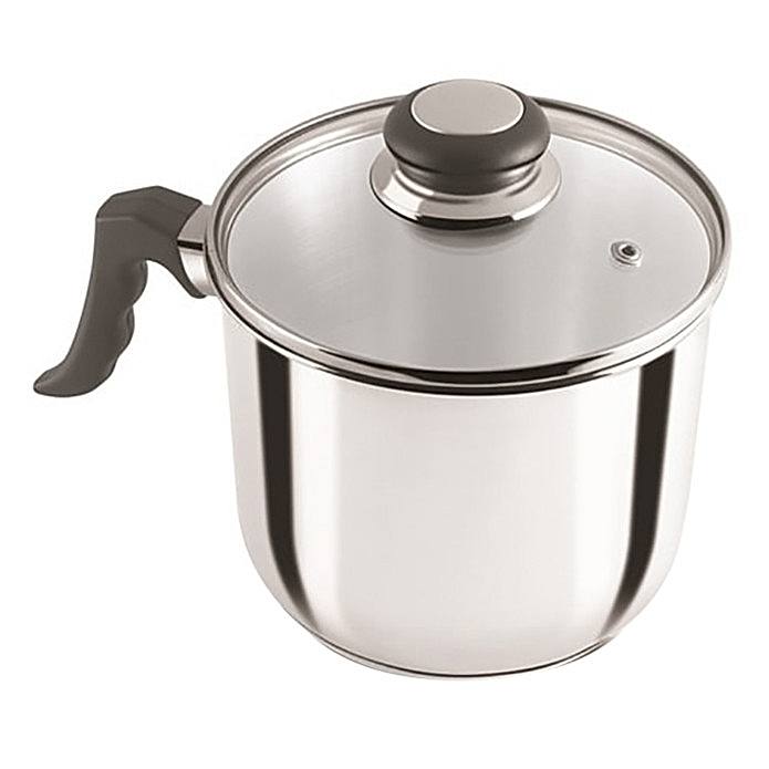 Anjali Fiesta Stainless Steel Cookware Milk Pan With Lid - 1 U