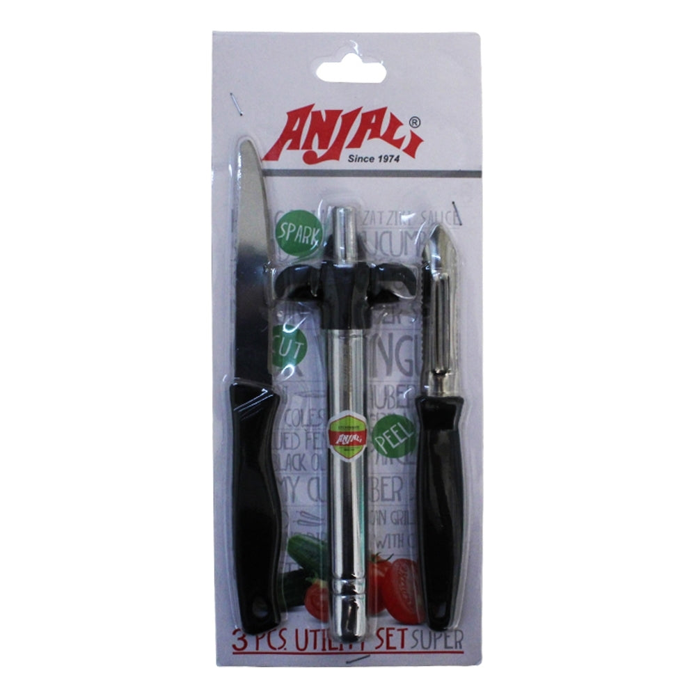 Anjali Kitchenware Utility Set Super - 3 Pieces - 3 U