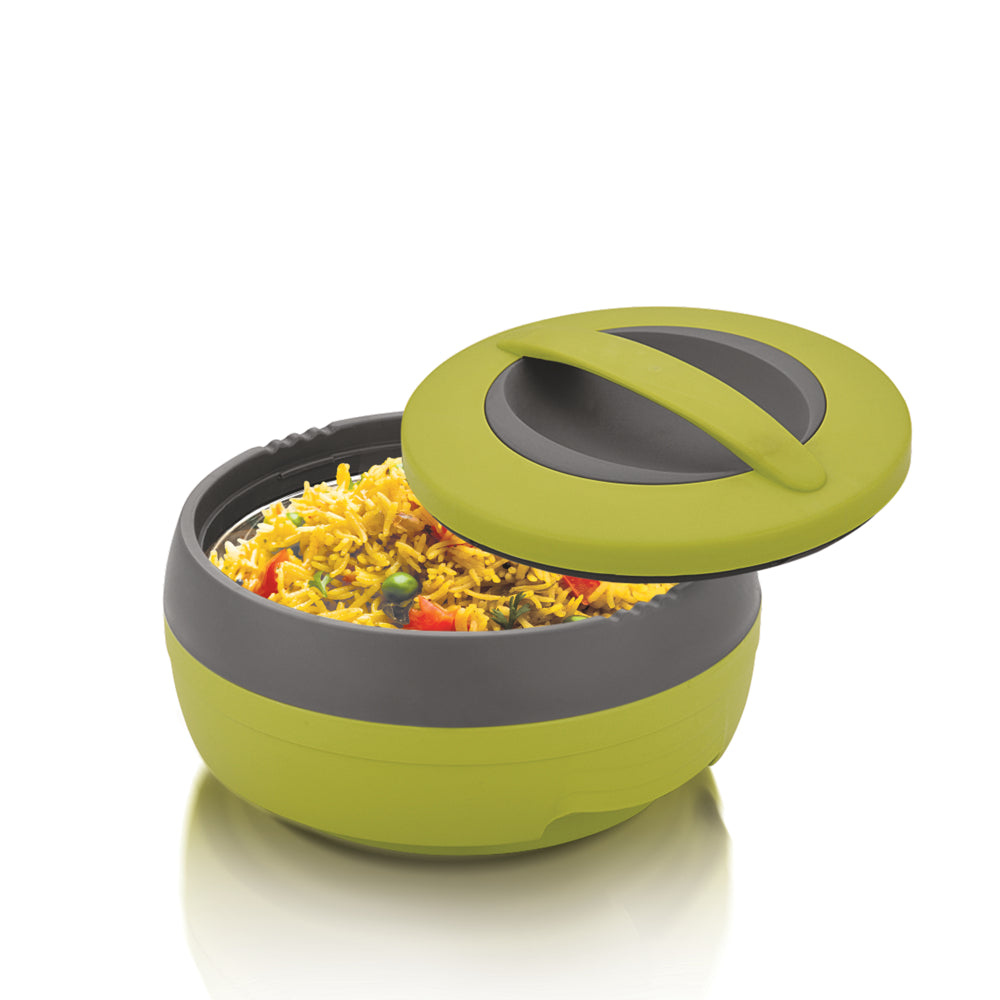 Asian Cosmos Insulated Casserole (Green) - 1250 ml - 1 Unit
