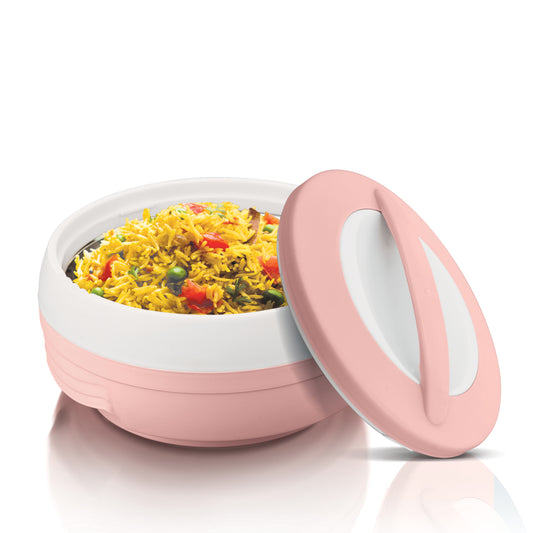 Asian Cosmos Insulated Casserole (Pink) - 1250 ml - 1 Unit