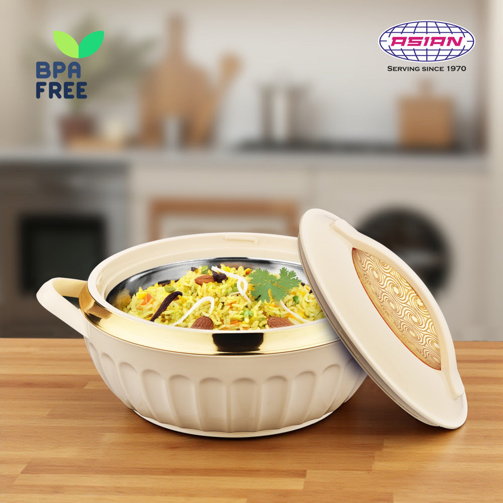 Asian Dignity Casserole (Beige) - 1500 ml - 1 Unit