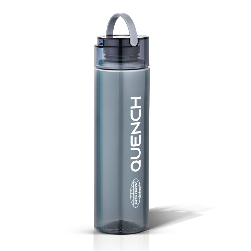 Asian Quench Fridge Plastic Water Bottle (Black) - 1 Liter - 1 U
