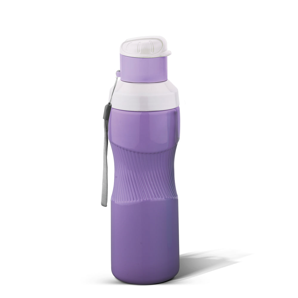 Asian Thumb Grip Insulated Water Bottle 900 (Purple) - 700 ml - 1 U