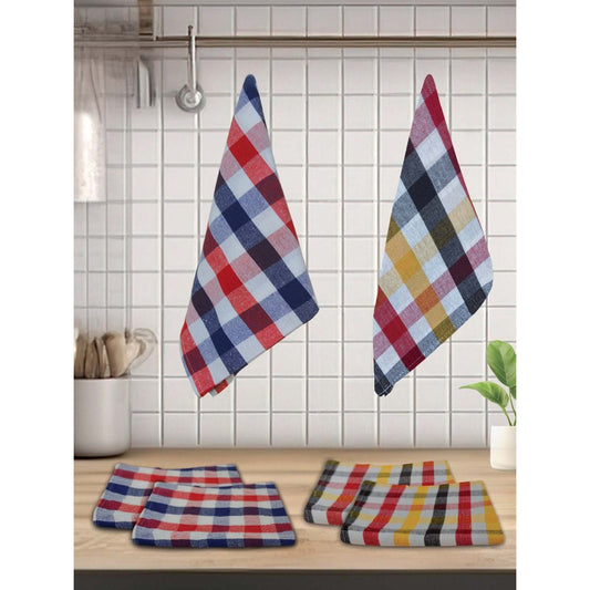 Athom Living Kitchen Napkin Sigma Checks (KT6D) - 45x45 cm - 6 U