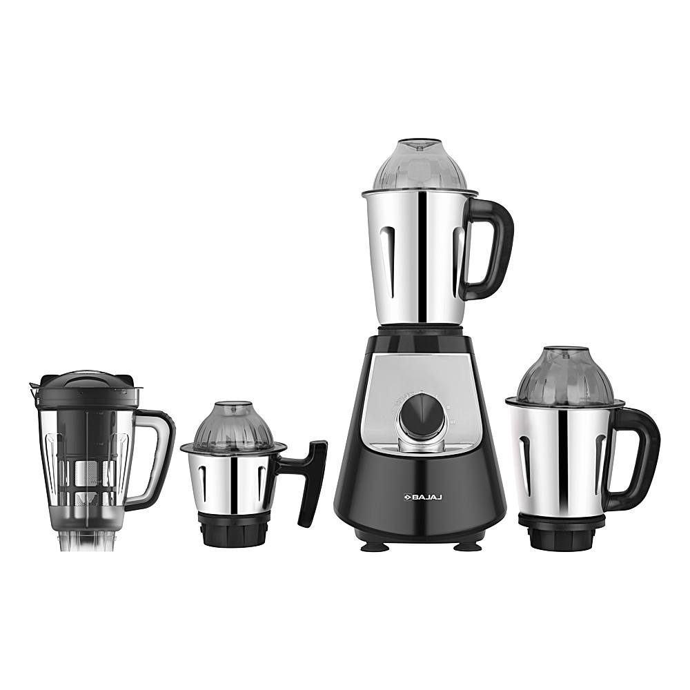Bajaj Military Series Evoque Mixer Grinder (1000W) - 4 Jars - 1 U