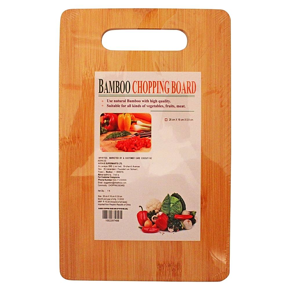 Bamboo Chopping Board (26 x 16 x 0.9 cm)
