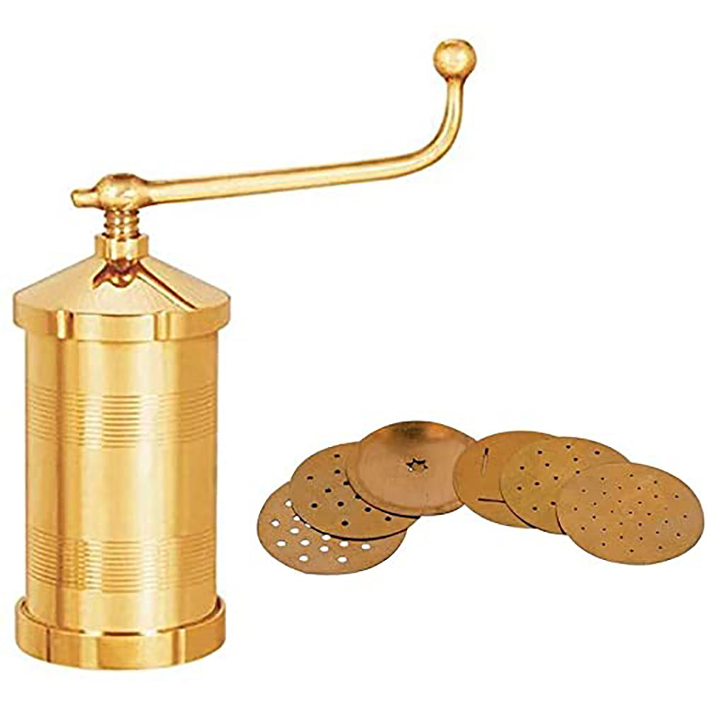 Beezy Brass Chakli Sancha with 6 Jalis (Chakli Maker) - 1 U
