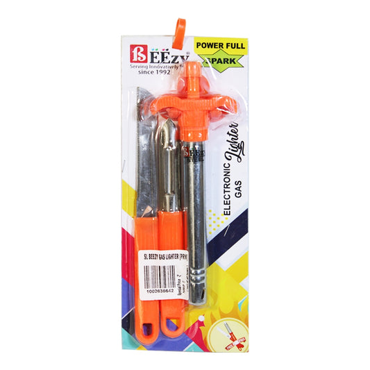 Beezy Gas Lighter Peeler & Knife - 3 U