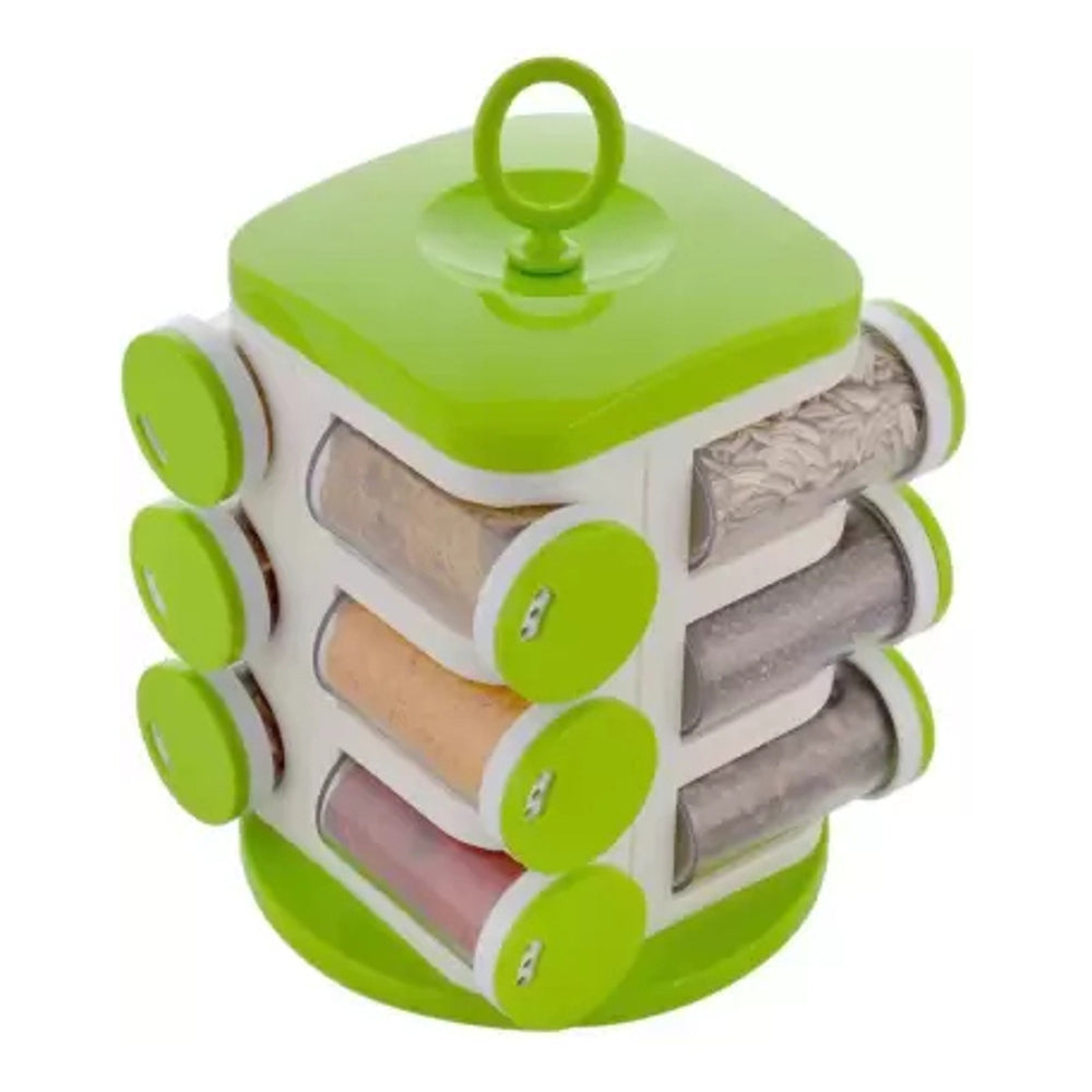 Beezy Plastic Spice Rack Set - 12 Pieces - 12 U