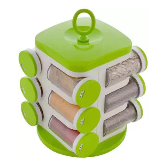 Beezy Plastic Spice Rack Set - 12 Pieces - 12 U