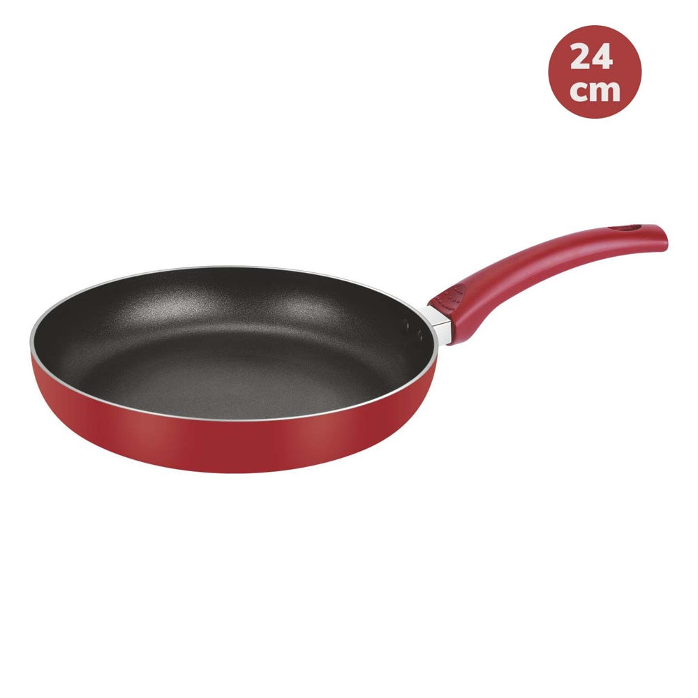 Bergner Non-Stick Soft Touch Handle Flat Frying Pan - 24 cm - 1 U