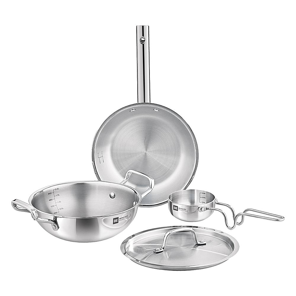 Bergner Tripro Induction Based Triply Cookware Set - 4 Pieces - 1 Unit