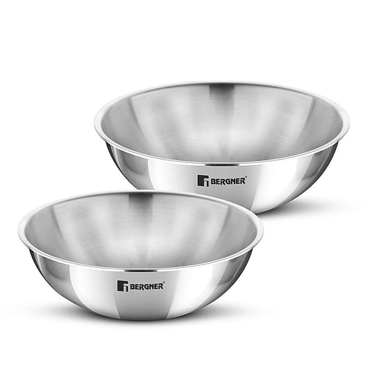 Bergner Tripro Stainless Steel Triply Tasara Set - 2 Pieces - 1 Unit