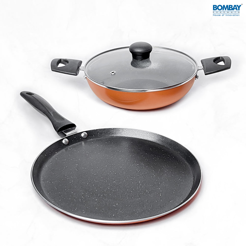 Bombay Kookware 3 Pieces Gift Set (Copper) - 1 Unit