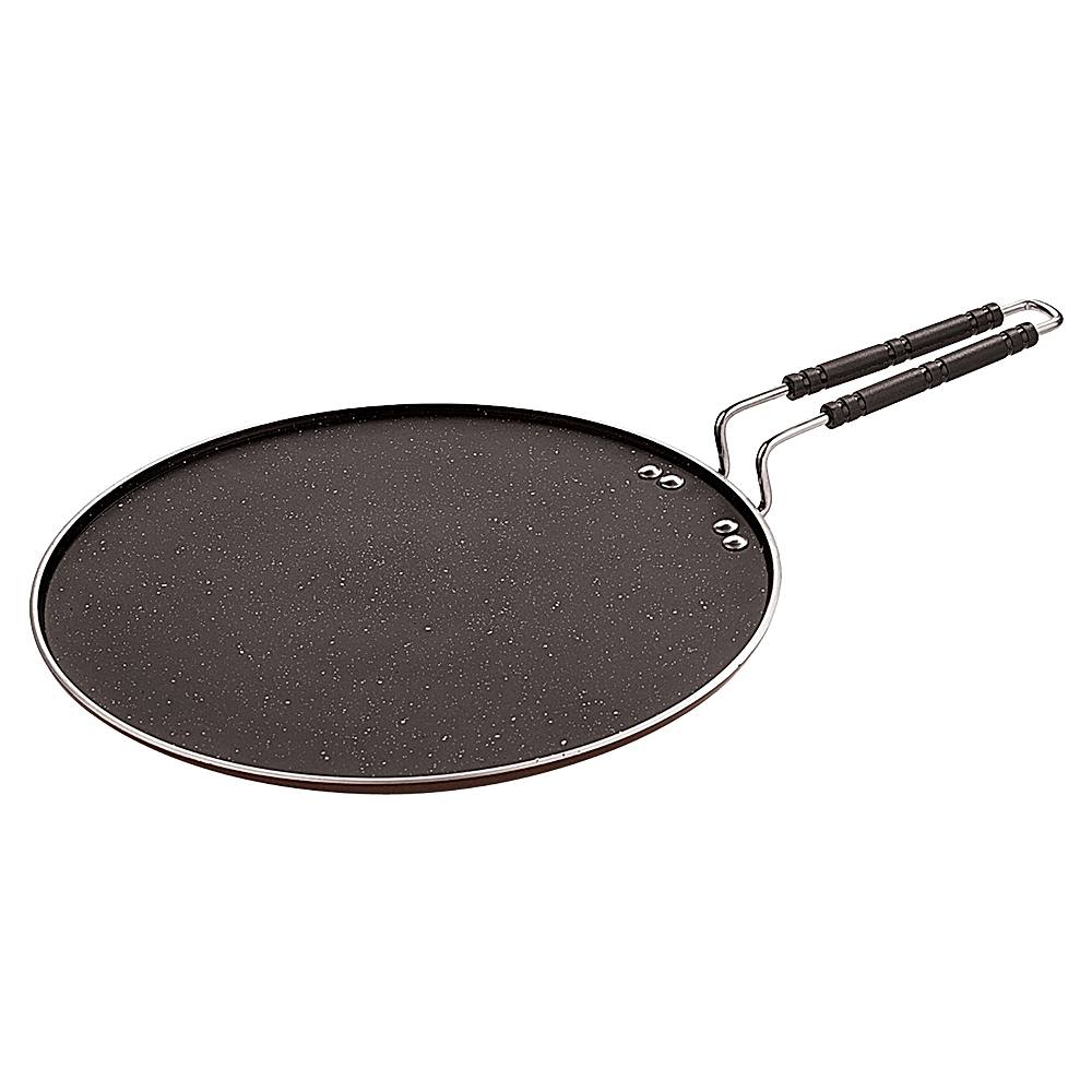 Bombay Kookware Smart Non-Stick Tawa - Maroon - 28 cm