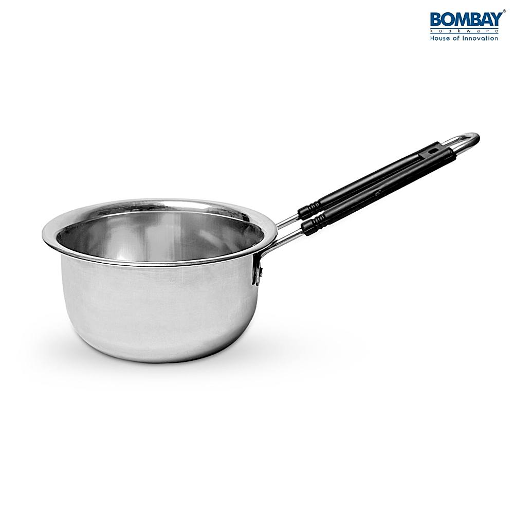 Bombay Kookware Stainless Steel Sauce Pan (1.1 Ltr) - 1 Unit