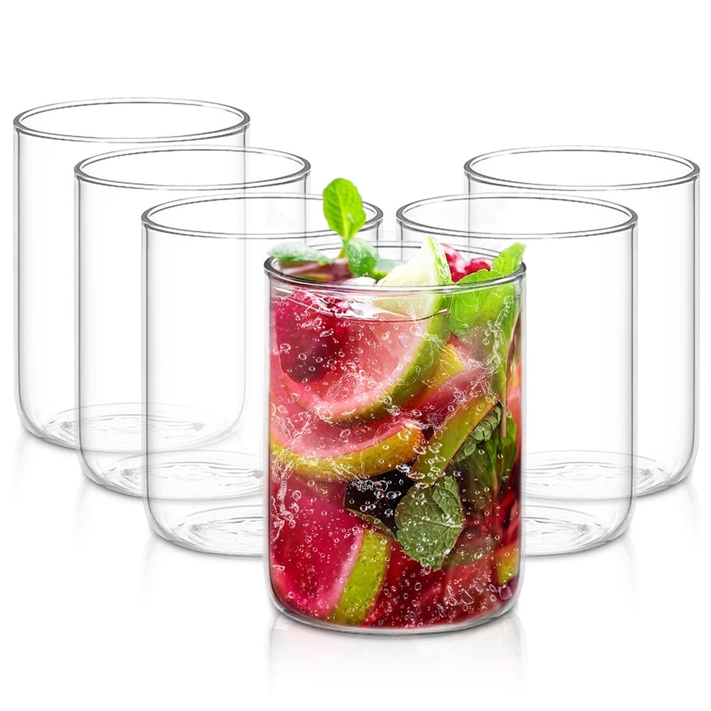 Borosil Radius Glass (295 ml) - 6 Pieces - 6 U