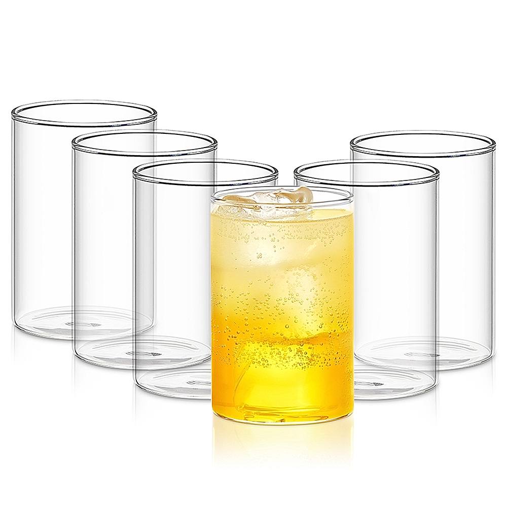 Borosil Vision Medium Glass Set (295 ml) - 6 Pieces - 6 U