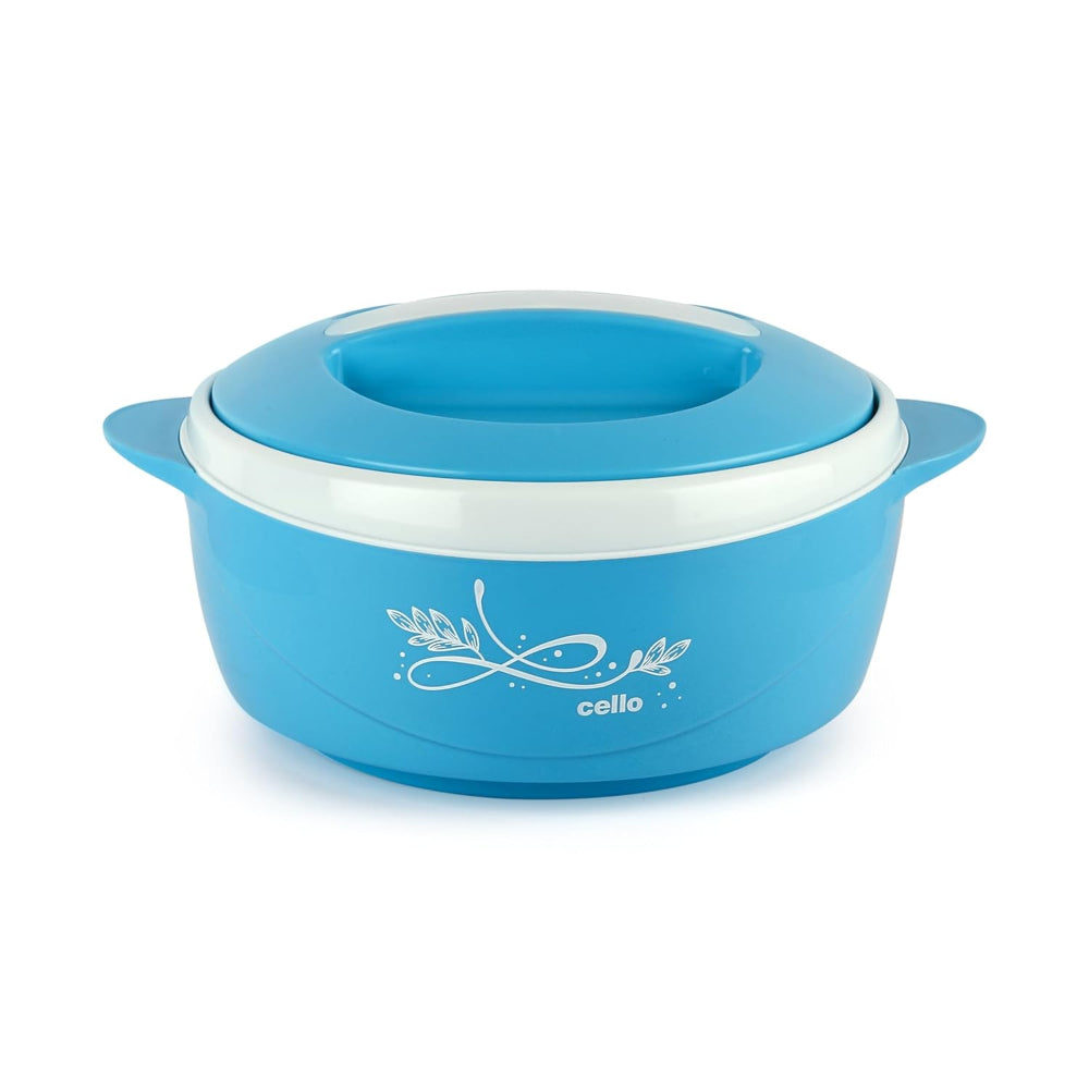 Cello Sapphire Insulated Inner Steel Casserole (1250 ml) - Blue - 1 Unit