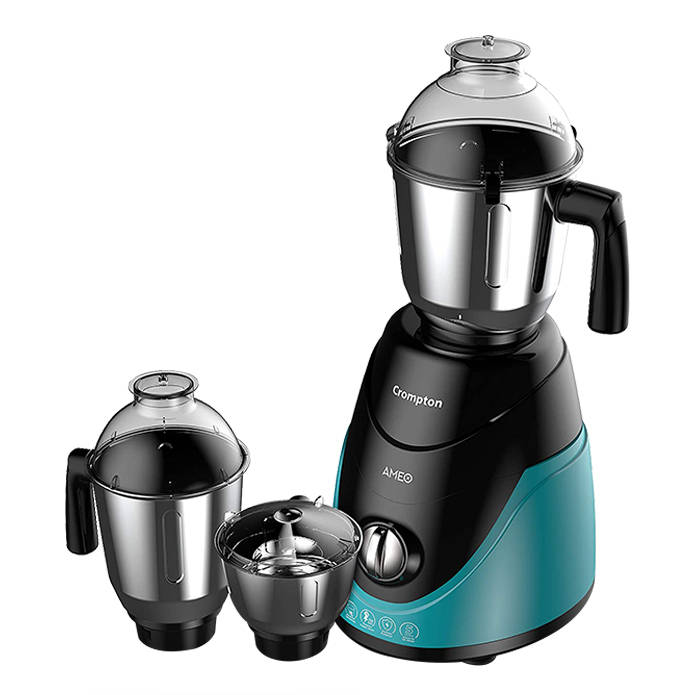 Crompton Greaves Ameo Mixer Grinder - 3 Jars (750 W) - 1 U