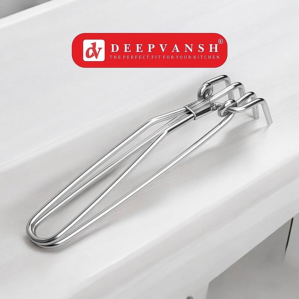Deepvansh Stainless Steel Pakkad - 20 cm - 1 U