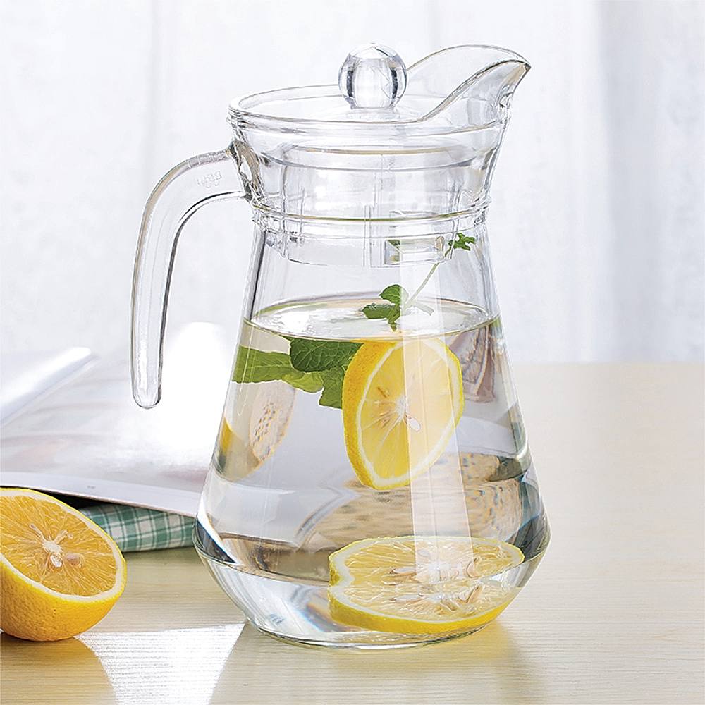 Delisoga Glass Water Jug - 1300 ml - 1 Unit