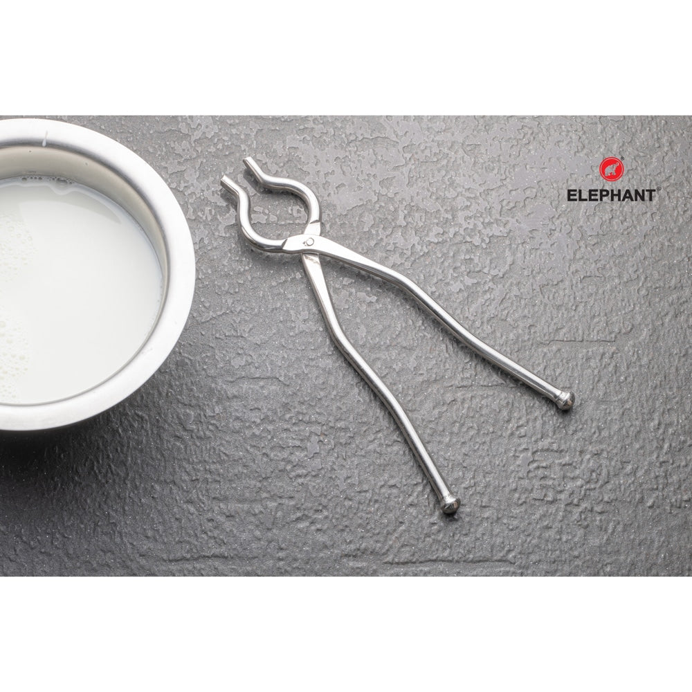 Elephant Stainless Steel Lifter (Goti Pakkad) - 1 U