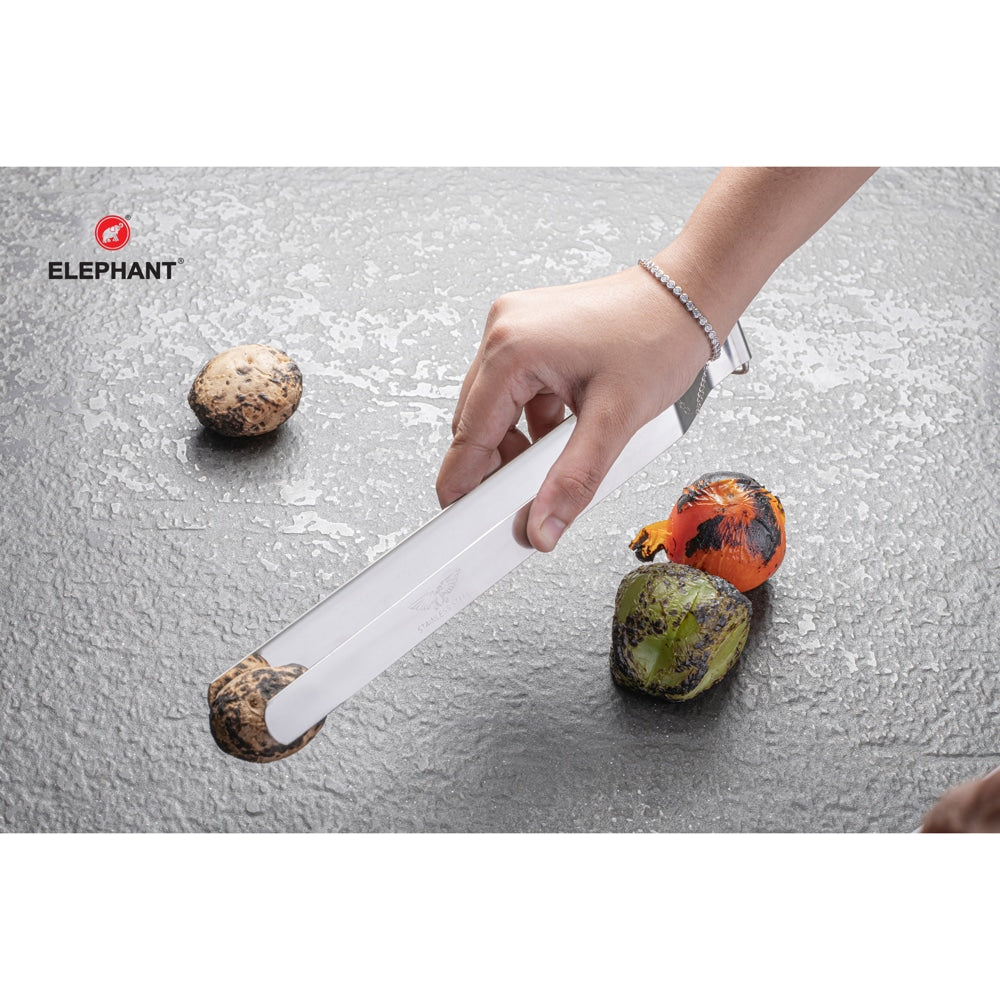 Elephant Stainless Steel Tong (Chimta) - 1 U